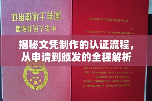 双流揭秘文凭制作的认证流程，从申请到颁发的全程解析