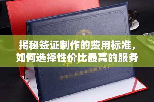 双流揭秘签证制作的费用标准，如何选择性价比最高的服务？