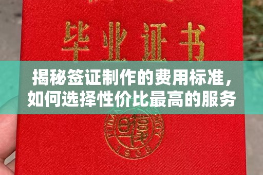 双流揭秘签证制作的费用标准，如何选择性价比最高的服务？