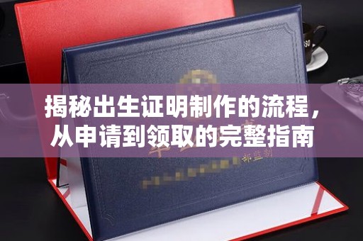 双流揭秘出生证明制作的流程，从申请到领取的完整指南
