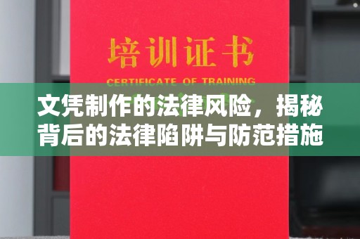 双流文凭制作的法律风险，揭秘背后的法律陷阱与防范措施